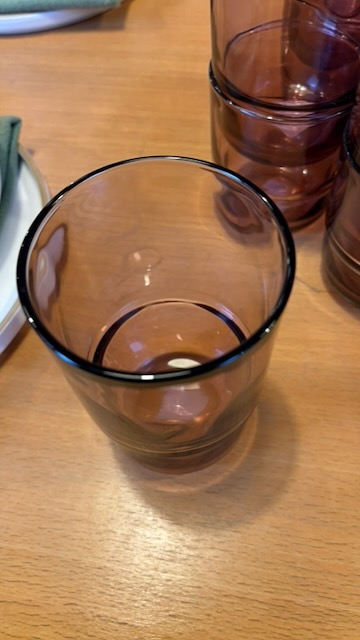 a basic stained glass cup